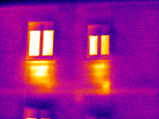 Termografia impianti riscaldamento dispersione calore verso esterno
