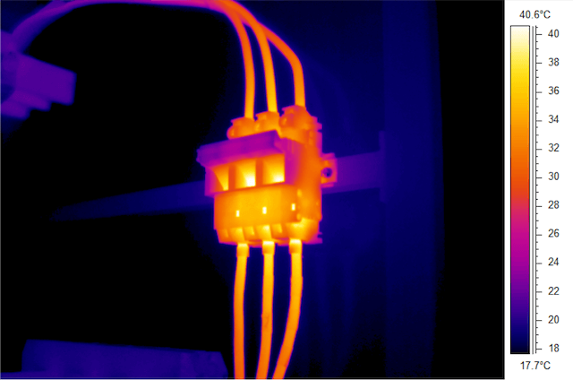 Termografia impianti elettrici portafusibile