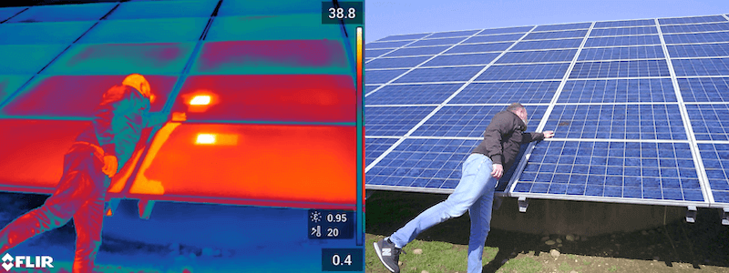 Termografia fotovoltaico